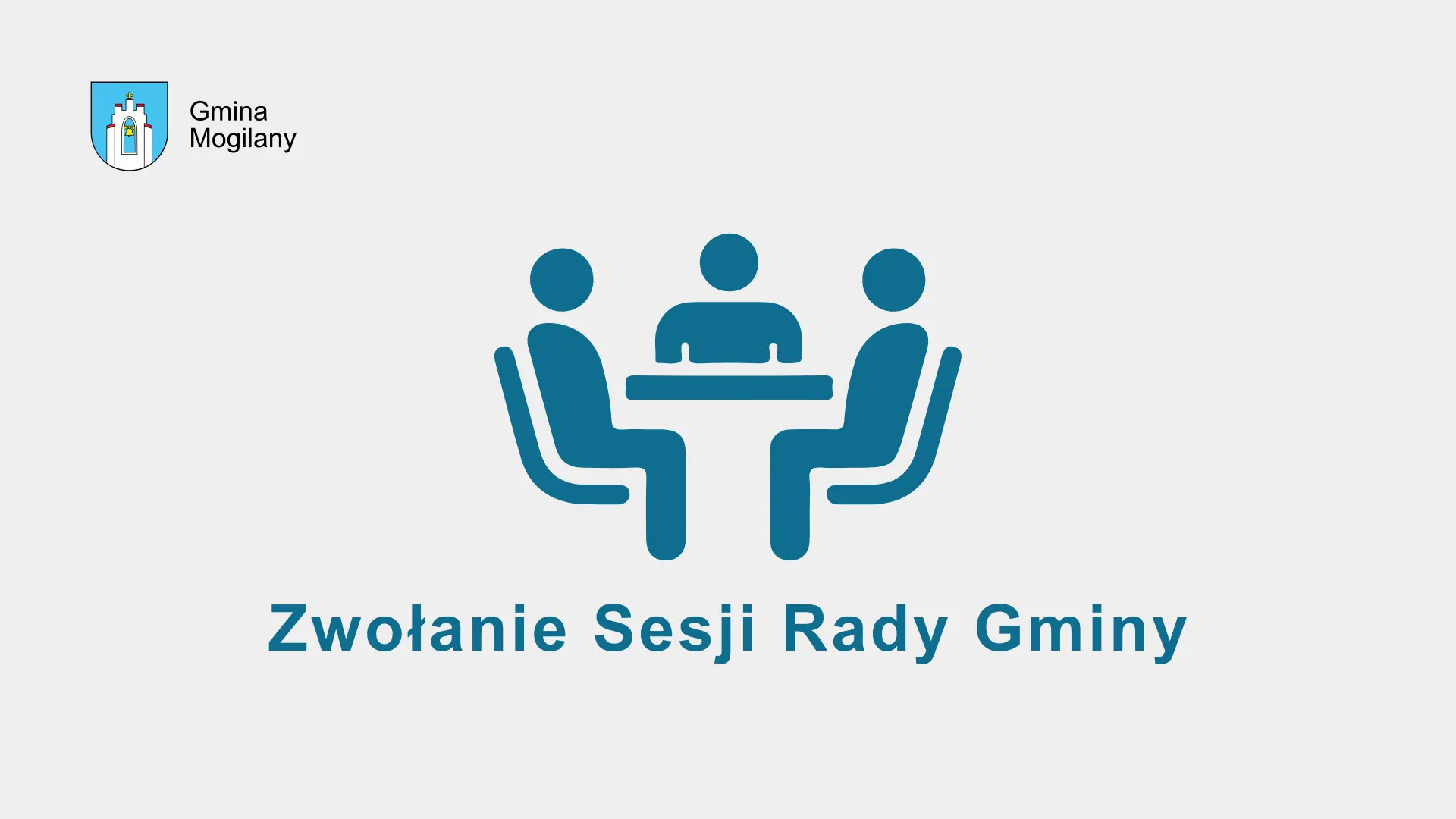 Komunikat o zwołaniu sesji Rady Gminy Mogilany